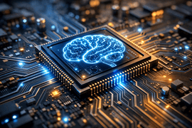 אייקון של מוח דיגיטלי המייצג קניין רוחני והגנה משפטית בהייטק – עורך דין הסכם ממון להייטק